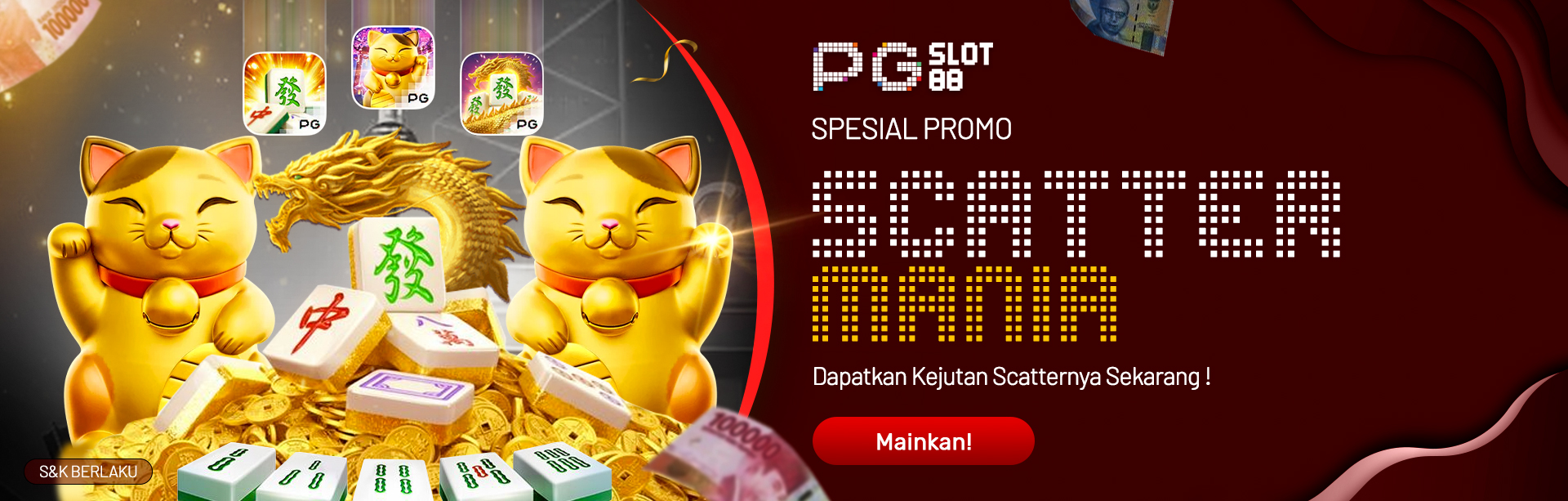 PROMO BONUS SCATTER MANIA