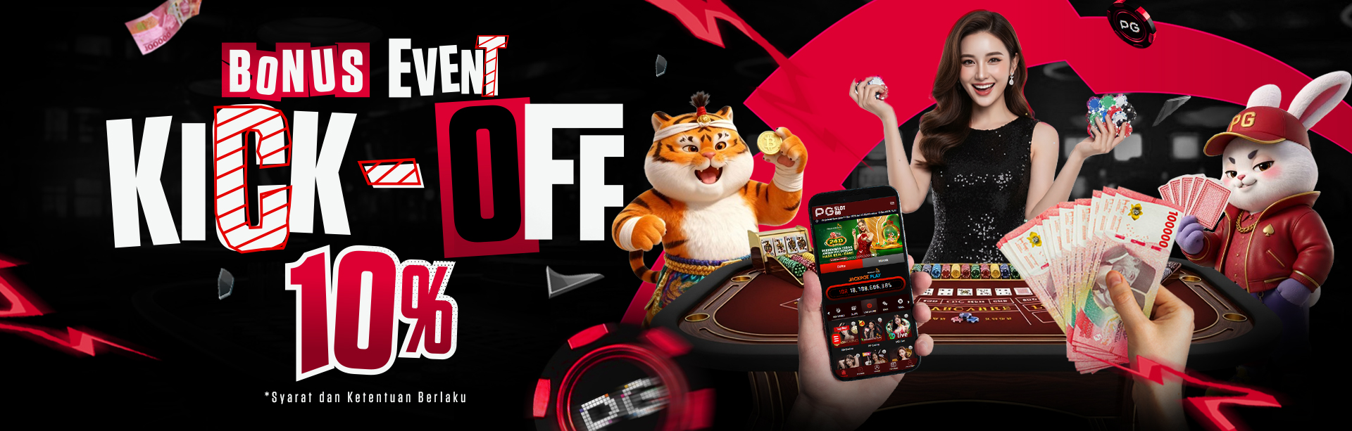 BONUS KICK-OFF 10%